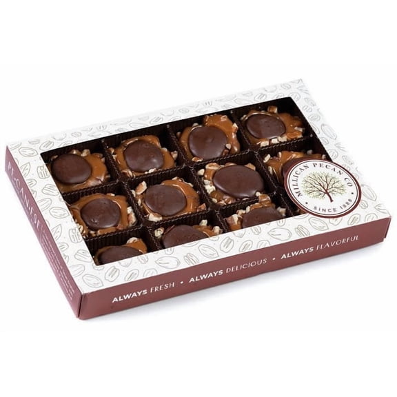 Millican Pecan Company Dark Chocolate Millicans, 8 ounce