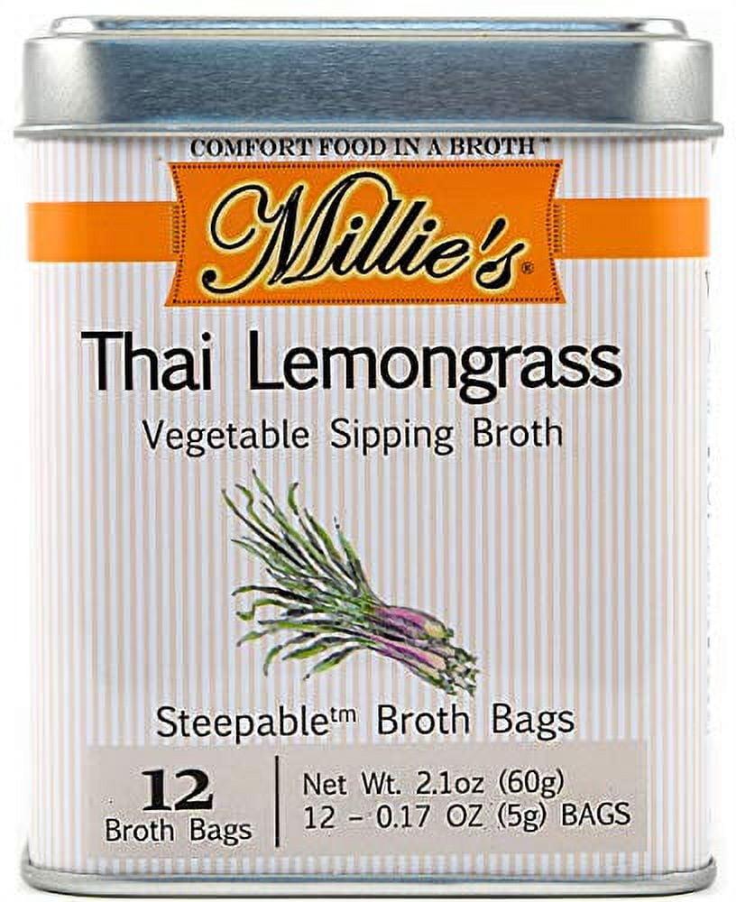 Millie"All Natural Organic GlutenFree Vegetable Sipping Broth 12 Tea