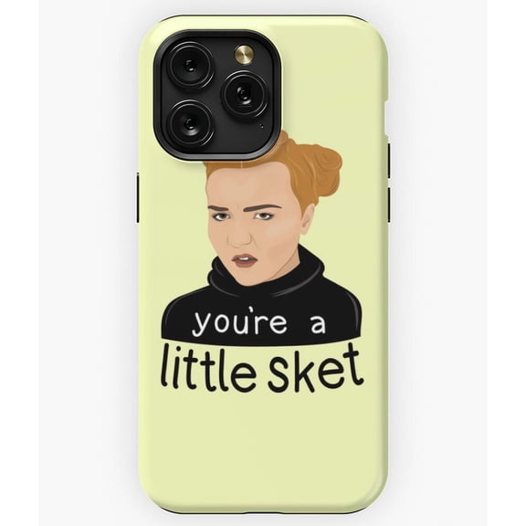Millie B Sket Rap Lyrics M to the B UK Meme A1844 Phone Case for iPhone 11 to 17 Pro Max