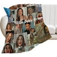 thumbnail image 1 of Millie Bobby Brown Blanket Sexy #2 Ultra Soft Flannel Fleece Blanket Stylish Bedroom Living Room Sofa Warm Blanket All Season Use 30""*40""（76 * 100cm）, Style-5, 1 of 6