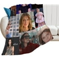 thumbnail image 1 of Millie Bobby Brown Blanket Sexy #2 Ultra Soft Flannel Fleece Blanket Stylish Bedroom Living Room Sofa Warm Blanket All Season Use 30""*40""（76 * 100cm）, Style-5, 1 of 6