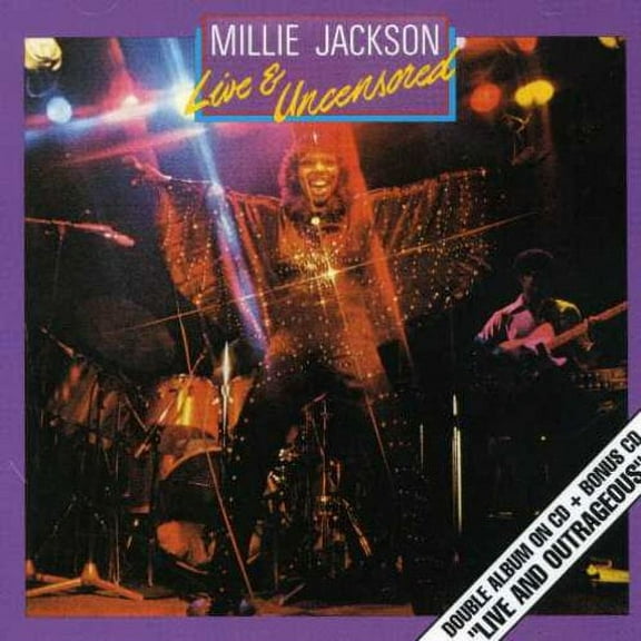 Millie Jackson - Live & Uncensored / Live & Outrageous - Music & Performance - CD