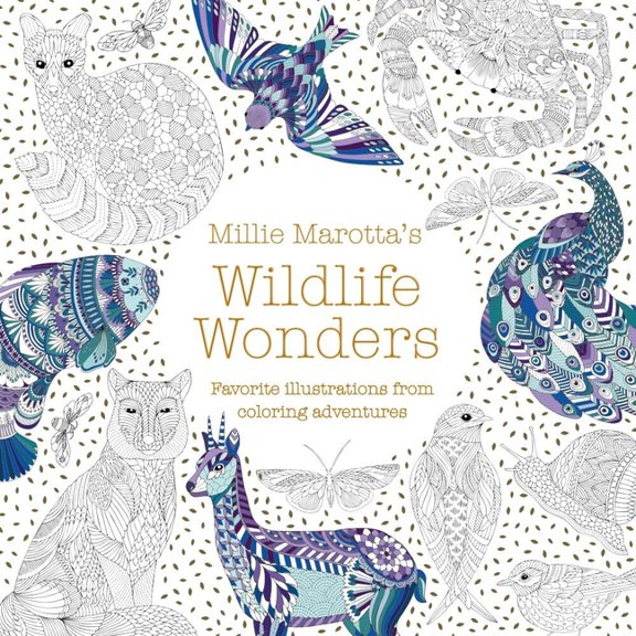 Millie Marotta Adult Coloring Book Millie Marotta's Wildlife Wonders: Favorite Illustrations from Coloring Adventures, Book 9, (Paperback)