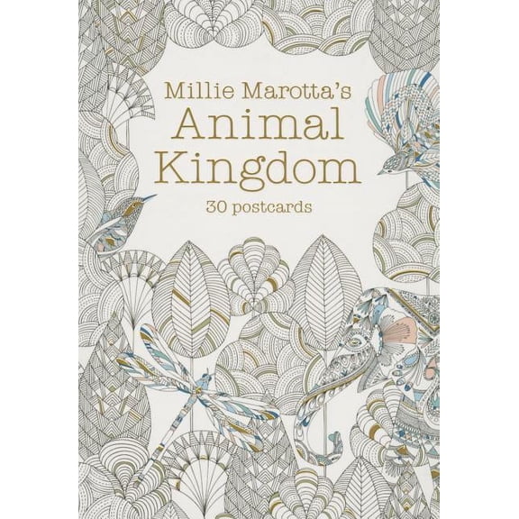Pre-Owned Millie Marotta Adult Coloring Book: Millie Marotta's Animal Kingdom: 30 Postcards (Other)
