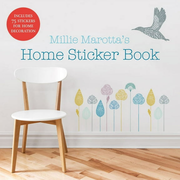 Millie Marotta: Millie Marotta's Home Sticker Book : Over 75 Stickers Or Decals For Wall And Home Decoration (Paperback)