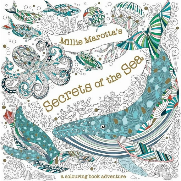 Millie Marotta's Secrets of the Sea (Paperback)