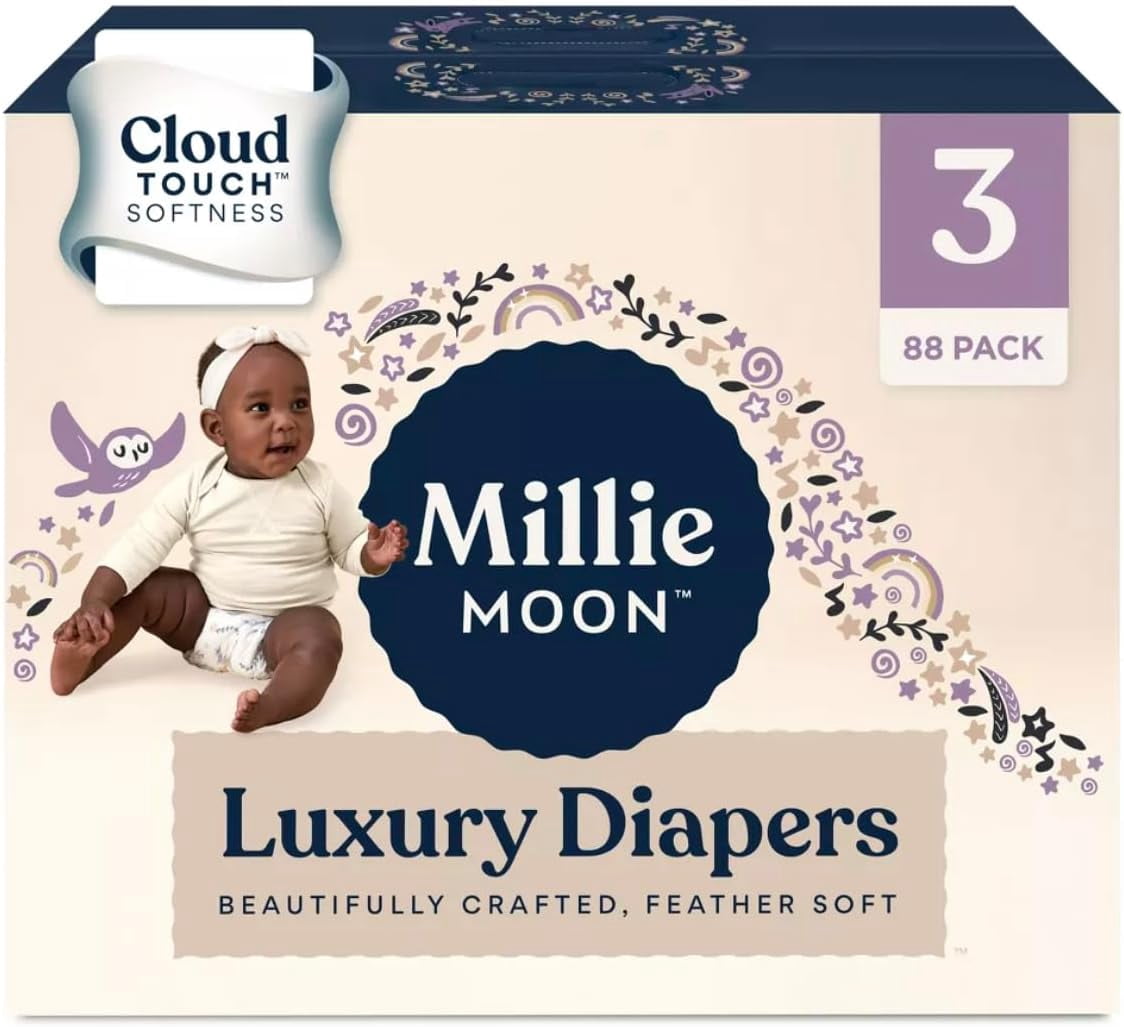 Millie Moon Luxury Nappies Size 5 (13-18kg) 64 pack