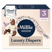 Millie Moon Mega Box Disposable Diapers - Size 3 - 144ct
