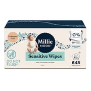 Millie Moon Sensitive Wipes, 648 Count Select for More Options