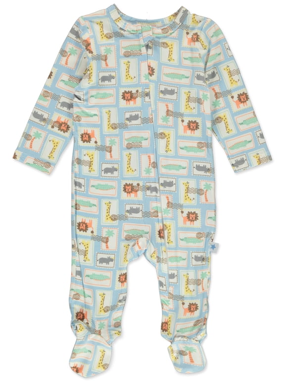 Baby Boys' Jungle Footed Coveralls Color: multi Size: 3 - 6 months