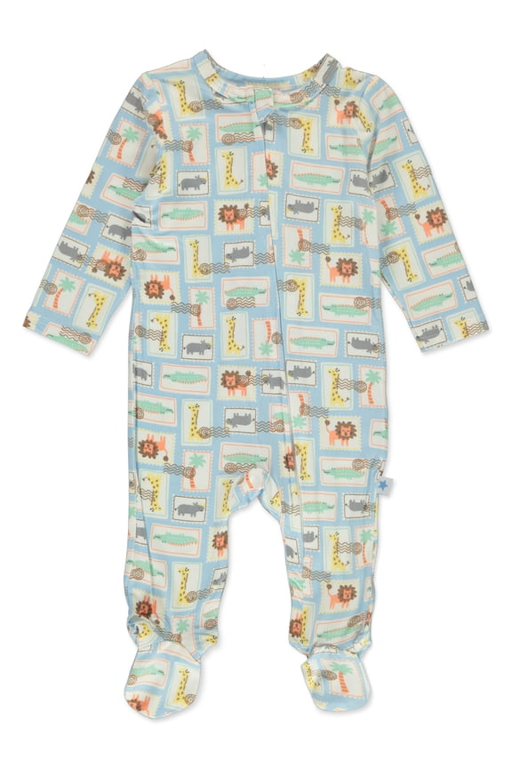 Baby Boys' Jungle Footed Coveralls Color: multi Size: 3 - 6 months