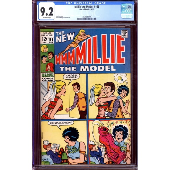 Millie the Model #169 - CGC 9.2 Comic Book