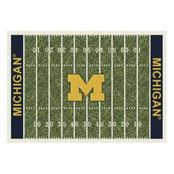 Milliken AR NCAA FLD Michigan 01160 10 ft 9 in x 13 ft 2 in Area rug