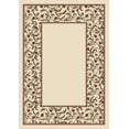 thumbnail image 1 of Milliken Blue Bordered Area Rug Latin Rose Opal II - Aprx 5' 4" x 7' 8", 1 of 1