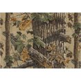thumbnail image 1 of Milliken Brown Nature Print Bark Area Rug Extra Brown - Aprx 5' 4" x 7' 8", 1 of 1
