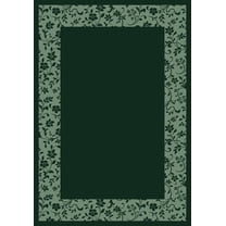 Milliken Design Center Area Rug BROCADE EMERALD Brocade Emerald Negative Solid 2' 4" x 11' 8" Runner
