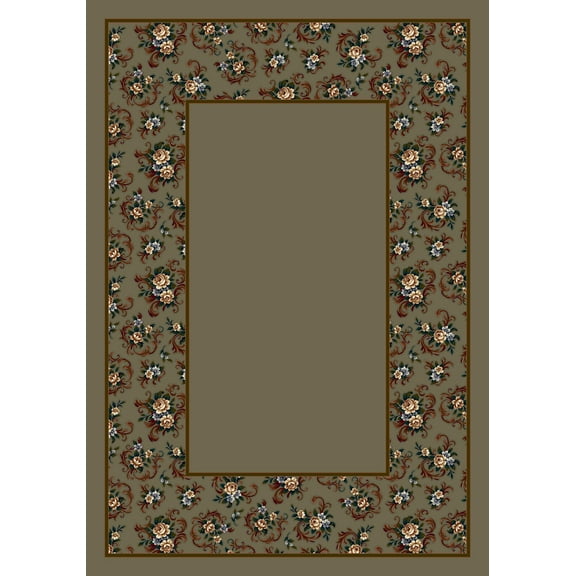 Milliken Design Center Area Rug CAMEO ROSE SAGE II Cameo Rose Sage Ii 7' 8" x 10' 9" Rectangle