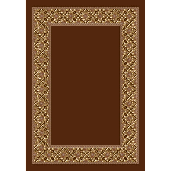 Milliken Design Center Area Rug COPERNICUS DARK CORAL Copernicus Dark Coral 3' 10" x  5' 4" Rectangle