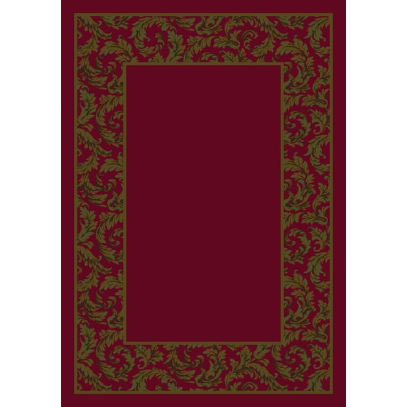 Milliken Design Center Area Rug CORINTHIUS BRICK Corinthius Brick 7' 8" x 10' 9" Rectangle