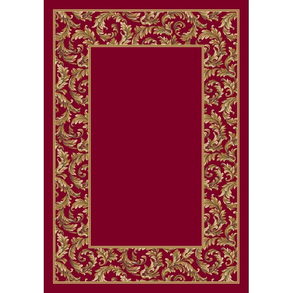 Milliken Design Center Area Rug CORINTHIUS RUBY Corinthius Ruby 3' 10" x 5' 4" Rectangle