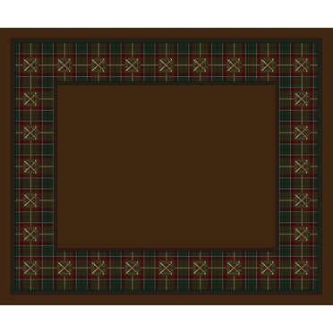 Milliken Design Center Area Rug COUNTRY CLUBS DARK AMBER Country Clubs Dark Amber 2' 4" x 11' 8" Runner