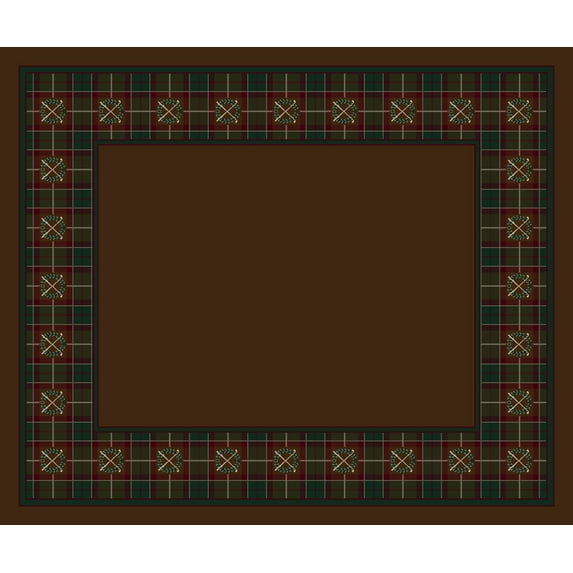 Milliken Design Center Area Rug COUNTRY CLUBS DARK AMBER Country Clubs Dark Amber 3' 10" x 5' 4" Rectangle