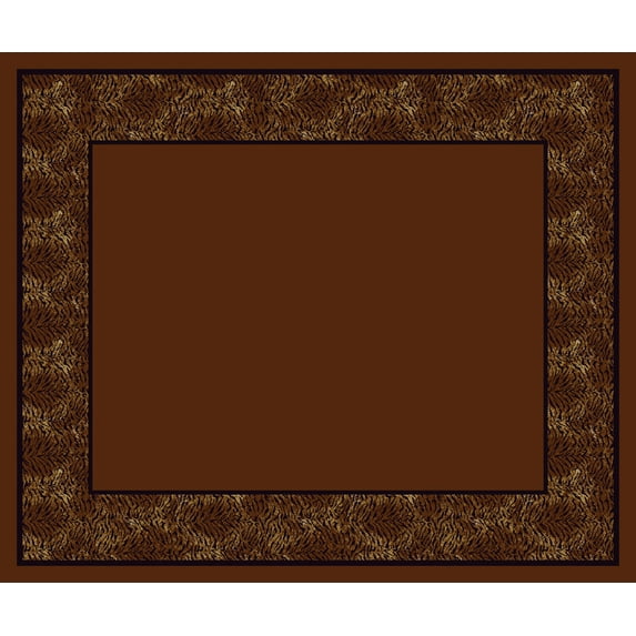 Milliken Design Center Area Rug DOMO TIGER Domo Tiger Stained Smeared 7' 8" x 10' 9" Rectangle