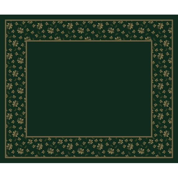 Milliken Design Center Area Rug ERIN EMERALD II Erin Emerald Ii 3' 10" x 5' 4" Rectangle