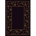 thumbnail image 1 of Milliken Design Center Area Rug ERIN ONYX Erin Onyx Leaves Stems 2' 4" x 11' 8" Runner, 1 of 1
