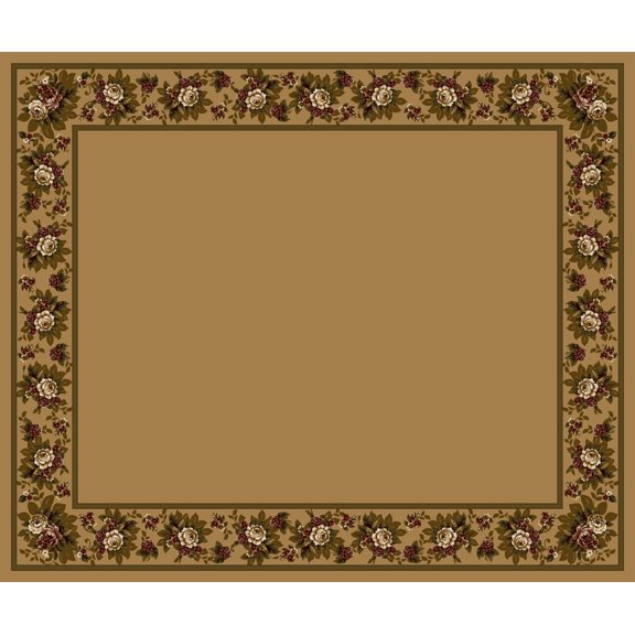 Milliken Design Center Area Rug FLORAL LACE MAIZE II Floral Lace Maize Ii 2' 4" x 15' 6" Runner