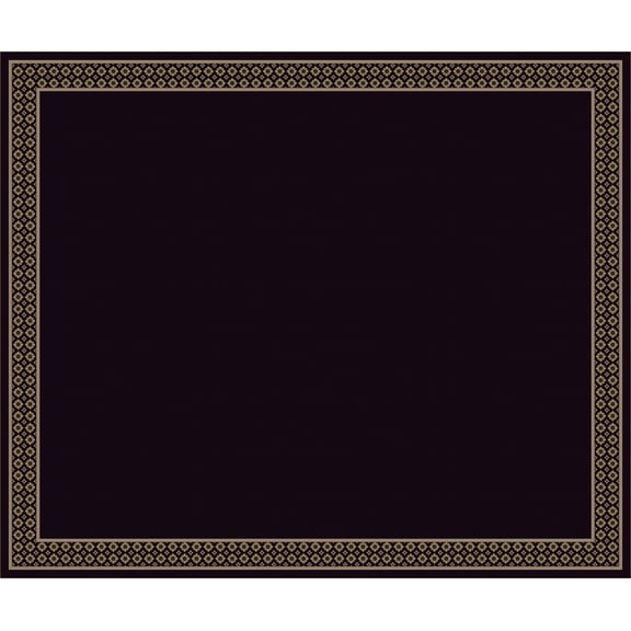 Milliken Design Center Area Rug FOULARD ONYX Foulard Onyx Rows Dots 7' 8" x 10' 9" Rectangle