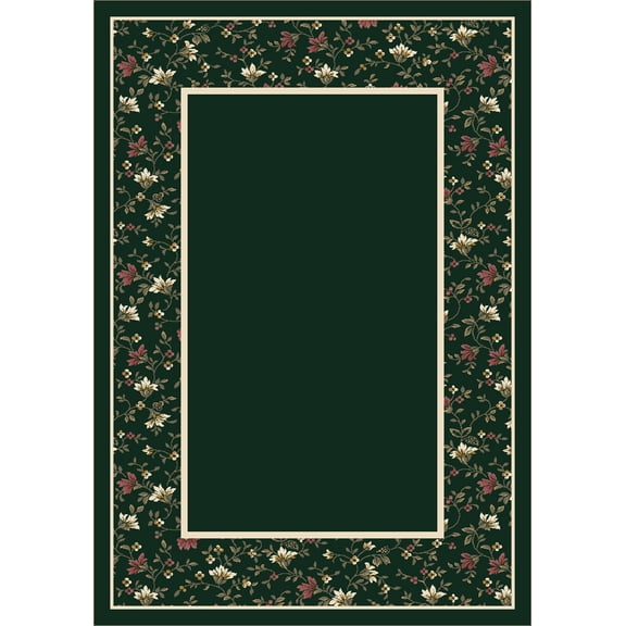 Milliken Design Center Area Rug GARDEN GLORY EMERALD II Garden Glory Emerald Ii 2' 4" x 23' 2" Runner