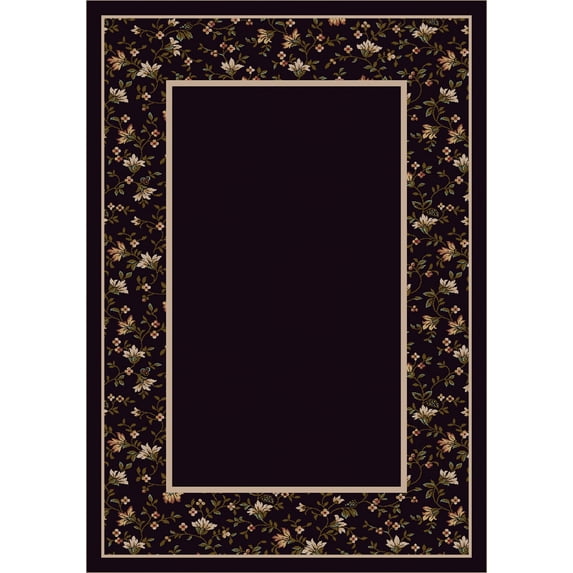 Milliken Design Center Area Rug GARDEN GLORY ONYX Garden Glory Onyx 2' 4" x 15' 6" Runner