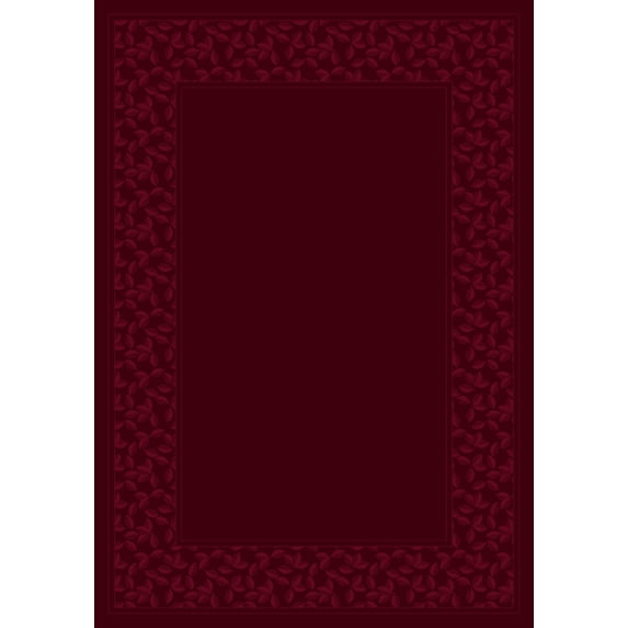 Milliken Design Center Area Rug IVY LEAGUE CRANBERRY Ivy League Cranberry 5' 4" x 7' 8" Rectangle