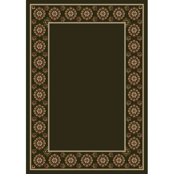 Milliken Design Center Area Rug KABUL OLIVE Kabul Olive Loops Bulbs 10' 9" x 13' 2" Rectangle