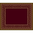 thumbnail image 1 of Milliken Design Center Area Rug LEANDER GARNET II Leander Garnet Ii 7' 7" x 7' 7" Round, 1 of 1