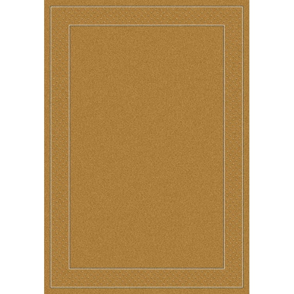 Milliken Design Center Area Rug LEGACY MAIZE II Legacy 03406 Bordered Dotted 5' 4" x 7' 8" Rectangle