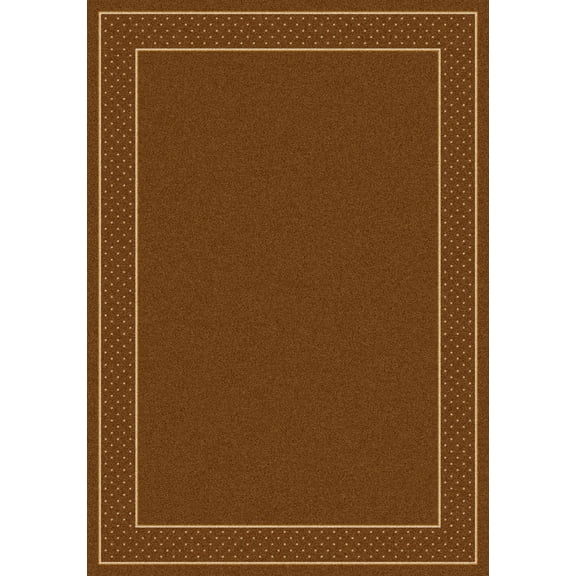 Milliken Design Center Area Rug LEGACY NUTMEG II Legacy 03506 Solid Dotted 2' 4" x 23' 2" Rectangle