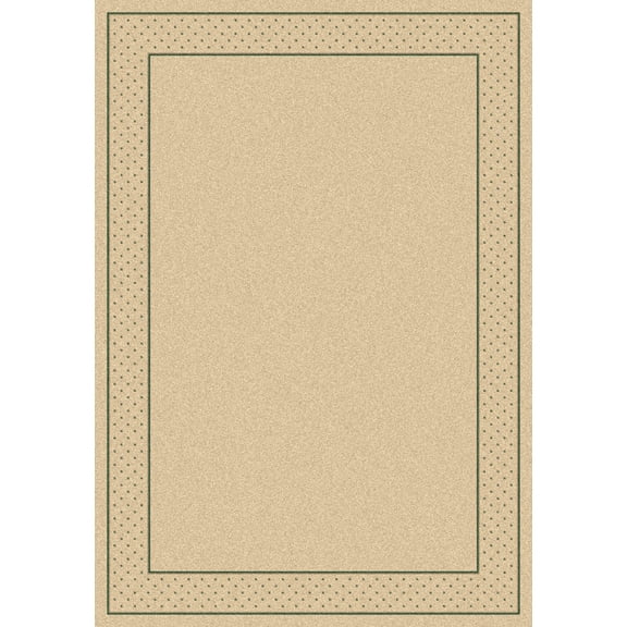 Milliken Design Center Area Rug LEGACY OPAL Legacy Opal Solid Dotted 5' 4" x 7' 8" Rectangle