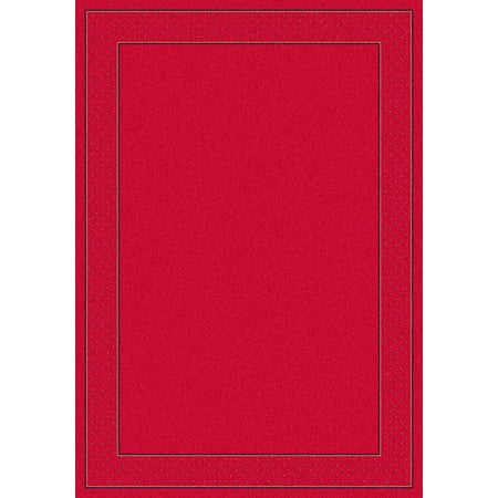 Milliken Design Center Area Rug LEGACY RUBY Legacy Ruby Flat Spotted 2' 4" x 11' 8" Runner