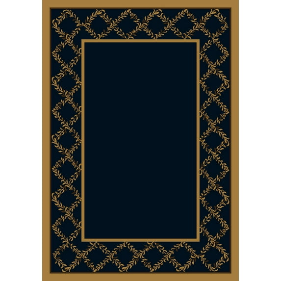 Milliken Design Center Area Rug LYSTRA SAPPHIRE II Lystra Sapphire Ii 7' 7" x 7' 7" Round