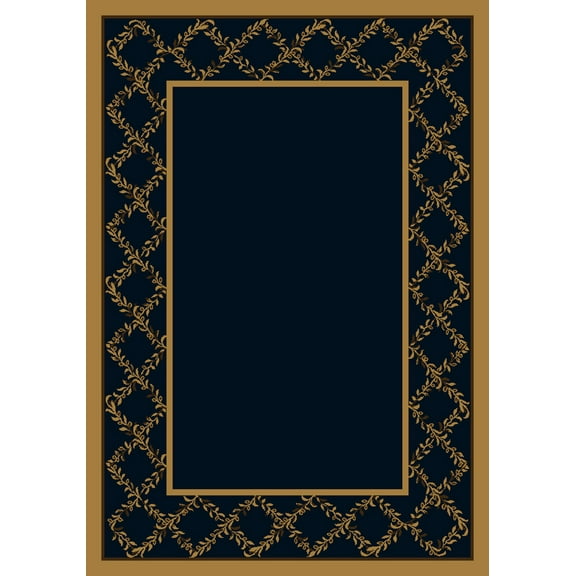 Milliken Design Center Area Rug LYSTRA SAPPHIRE II Lystra Sapphire Ii 7' 8" x 10' 9" Rectangle