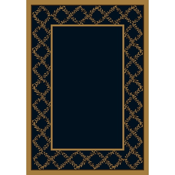 Milliken Design Center Area Rug LYSTRA SAPPHIRE II Lystra Sapphire Ii 7' 8" x 10' 9" Rectangle