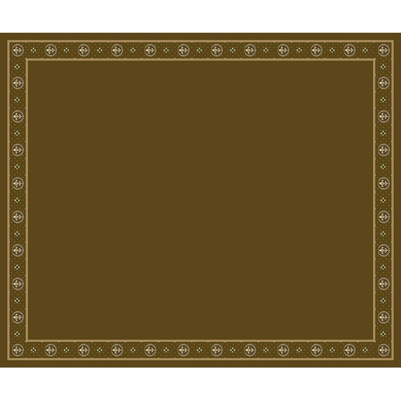 Milliken Design Center Area Rug MADISON TOBACCO Madison Tobacco Bulbs Loops 2' 4" x 11' 8" Runner