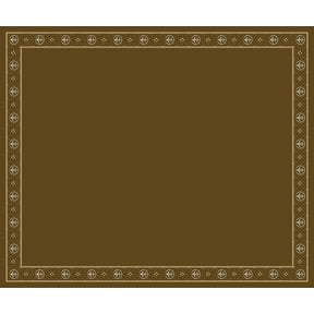 Milliken Design Center Area Rug MADISON TOBACCO Madison Tobacco Bulbs Loops 7' 8" x 10' 9" Rectangle