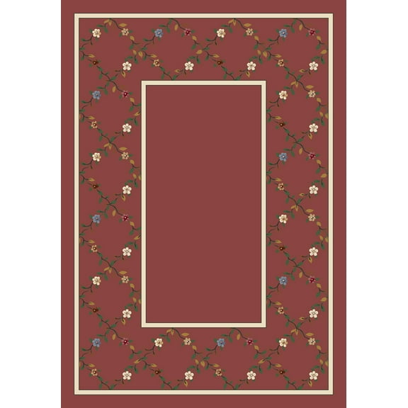 Milliken Design Center Area Rug MAIDEN ROSE QUARTZ II Maiden Rose Quartz Ii 7' 7" x 7' 7" Round