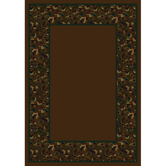 Milliken Design Center Area Rug MARRAKESH DARK AMBER Marrakesh Dark Amber 7' 7" x 7' 7" Round