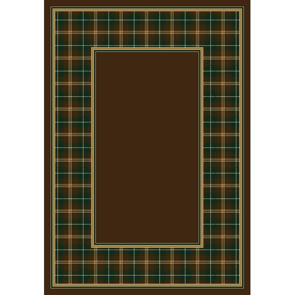 Milliken Design Center Area Rug MCINTYRE DK AMBER Mcintyre Dk Amber 3' 10" x  5' 4" Rectangle