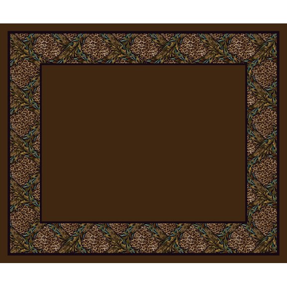 Milliken Design Center Area Rug NAKURA TRELLIS LEOPARD Nakura Trellis Leopard 2' 4" x 11' 8" Runner