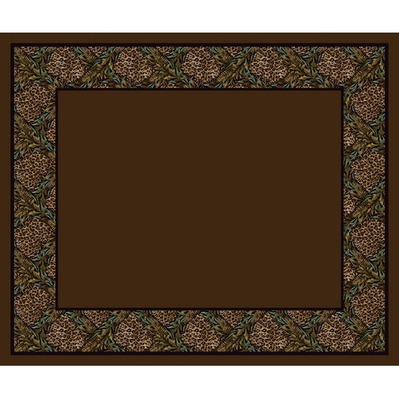 Milliken Design Center Area Rug NAKURA TRELLIS LEOPARD Nakura Trellis Leopard 2' 4" x 15' 6" Runner